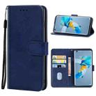 Leather Phone Case For Huawei Mate 40E 4G(Blue) - 1
