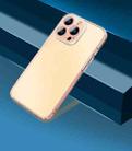 For iPhone 12 Pro Dual-color Airbag Phone Case(Rose Gold) - 1