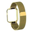 For Xiaomi Mi Watch Lite / Redmi Watch Milanese Magnetic Metal Watchband(Gold) - 1