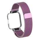 For Xiaomi Redmi Watch 2 Milanese Magnetic Metal Watchband(Rose Pink) - 1