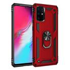 For Galaxy S20 Ultra Armor Shockproof TPU + PC Protective Case with 360 Degree Rotation Holder(Red) - 1