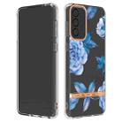 For Samsung Galaxy A33 5G Flowers and Plants Series IMD TPU Phone Case(Orchid Peony) - 1