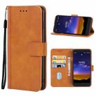 Leather Phone Case For Nokia 2 V Tella(Brown) - 1