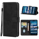 Leather Phone Case For Nokia C5 Endi(Black) - 1