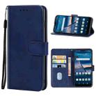 Leather Phone Case For Nokia C5 Endi(Blue) - 1