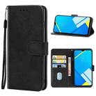 Leather Phone Case For OPPO Realme C2s(Black) - 1