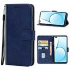 Leather Phone Case For OPPO Realme X50T(Blue) - 1
