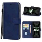 Leather Phone Case For Ulefone Armor 10 5G(Blue) - 1