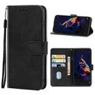 Leather Phone Case For Ulefone Armor X8(Black) - 1