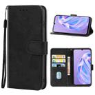 Leather Phone Case For Ulefone Note 6P(Black) - 1
