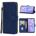 Leather Phone Case For Ulefone Note 6P(Blue) - 1