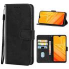 Leather Phone Case For Ulefone Note 8(Black) - 1