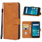 Leather Phone Case For Xiaomi Redmi Pro 2(Brown) - 1