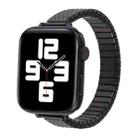 Stainless Steel Watch Band For Apple Watch Series 8&7 41mm / SE 2&6&SE&5&4 40mm / 3&2&1 38mm(Black) - 1