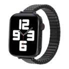 Stainless Steel Watch Band For Apple Watch Ultra 49mm / Series 8&7 45mm / SE 2&6&SE&5&4 44mm / 3&2&1 42mm(Black) - 1