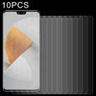 10 PCS 0.26mm 9H 2.5D Tempered Glass Film For vivo S12 Pro / V23 Pro  - 1