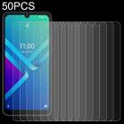 50 PCS 0.26mm 9H 2.5D Tempered Glass Film For Wiko Y82 - 1