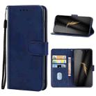 Leather Phone Case For AGM A9 / A9 JBL(Blue) - 1