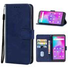 Leather Phone Case For AGM A10(Blue) - 1