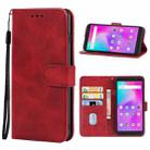 Leather Phone Case For AGM X3(Red) - 1