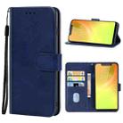 Leather Phone Case For Blackview A30(Blue) - 1