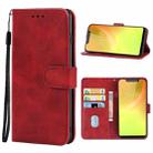 Leather Phone Case For Blackview A30(Red) - 1