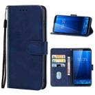 Leather Phone Case For CUBOT X18 Plus(Blue) - 1