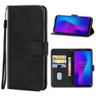 Leather Phone Case For DOOGEE N100(Black) - 1