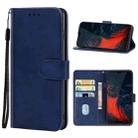 Leather Phone Case For Elephone E10(Blue) - 1