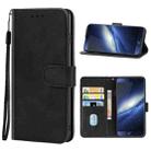 Leather Phone Case For Elephone S7(Black) - 1