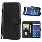 Leather Phone Case For Elephone U(Black) - 1