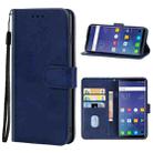 Leather Phone Case For Elephone U(Blue) - 1