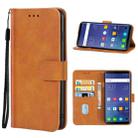 Leather Phone Case For Elephone U(Brown) - 1