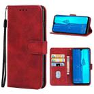 Leather Phone Case For Huawei Y Max / Honor 8X Max(Red) - 1