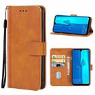 Leather Phone Case For Huawei Y Max / Honor 8X Max(Brown) - 1