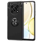 For Honor X30 5G Ring Holder 360 Degree Rotating TPU Case(Black) - 1