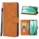 Leather Phone Case For Leangoo S11(Brown) - 1