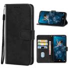 Leather Phone Case For Oukitel C17 / C17 Pro(Black) - 1