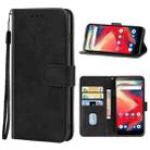 Leather Phone Case For Ulefone Armor X2(Black) - 1