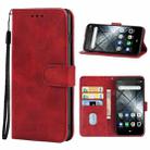 Leather Phone Case For Ulefone Armor X5(Red) - 1