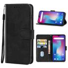 Leather Phone Case For UMIDIGI Power(Black) - 1