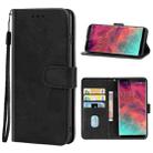 Leather Phone Case For UMIDIGI S2(Black) - 1