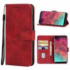 Leather Phone Case For UMIDIGI S2(Red) - 1