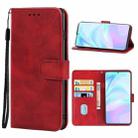 Leather Phone Case For ZTE Axon A31 Ultra 5G(Red) - 1