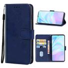 Leather Phone Case For ZTE Axon A31 Ultra 5G(Blue) - 1