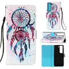 For Samsung Galaxy S22+ 5G 3D Painting Flip Leather Case with Holder(Wind Chimes) - 1