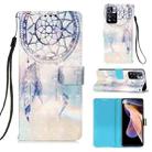 For Xiaomi Redmi Note 11 Pro 3D Painting Flip Leather Case with Holder(Fantasy Wind Chimes) - 1