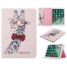 For iPad 10.2 Colored Drawing Pattern Horizontal Flip PU Leather Case with Holder & Card Slots & Wallet(Deer) - 1