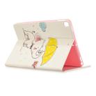 For iPad 10.2 Colored Drawing Pattern Horizontal Flip PU Leather Case with Holder & Card Slots & Wallet(Umbrella Elephant) - 6