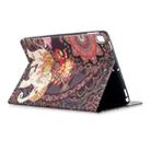 For iPad 10.5 inch Colored Drawing Pattern Horizontal Flip PU Leather Case with Holder & Card Slots & Wallet(Flower Elephant) - 6